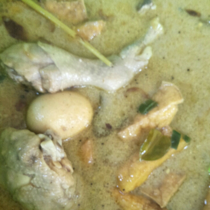 Opor Ayam Telor Tahu Tempe