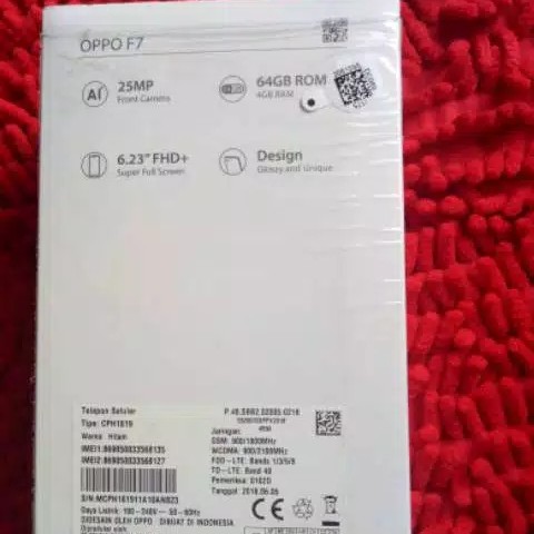 Oppo F7 Second RAM 4GB Ex Garansi Resmi Oppo 2