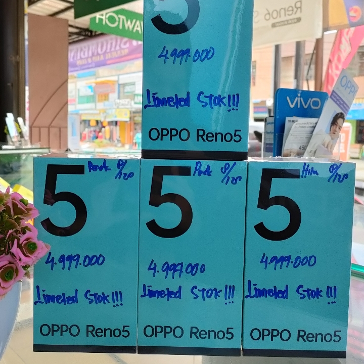 Oppo Reno5 Ram 8 Rom 128