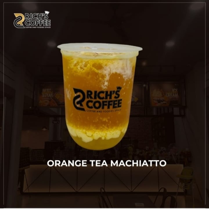 Orange Tea Machiatto