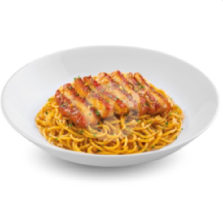 Oriental Chicken Spaghetti