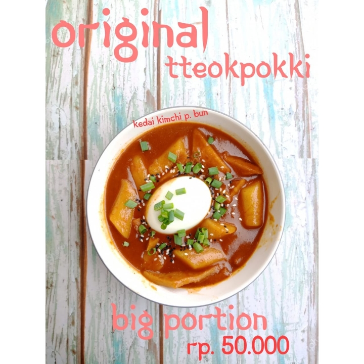 Original Tteokpokki Big Portion