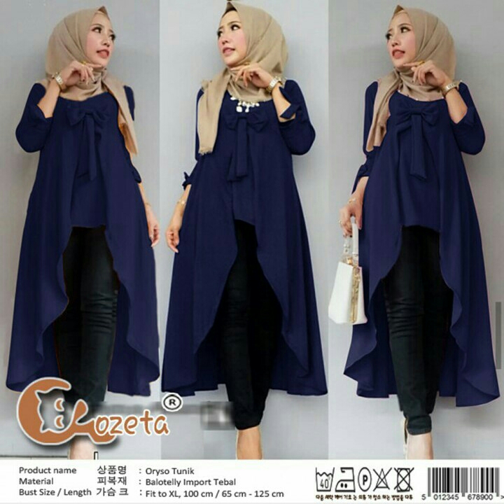 Oryso Tunik Navy