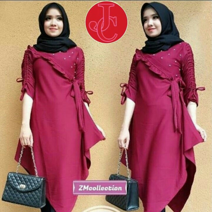 Oscar Tunik Maroon