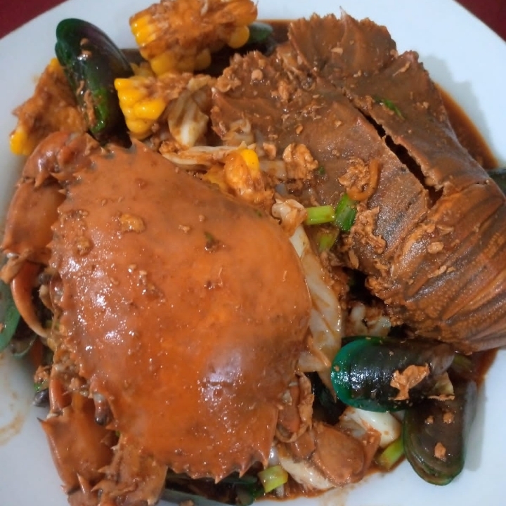 Oseng Kepiting Mix Lopster Kipas