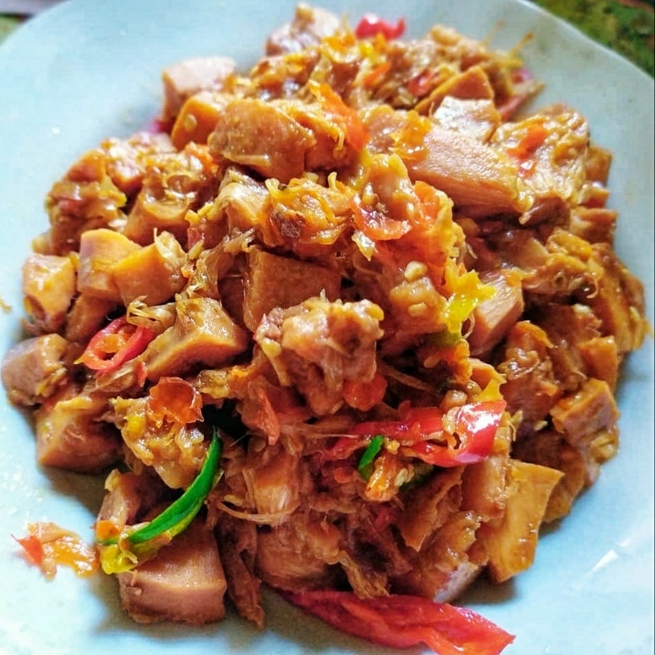 Oseng Mandai Pedas