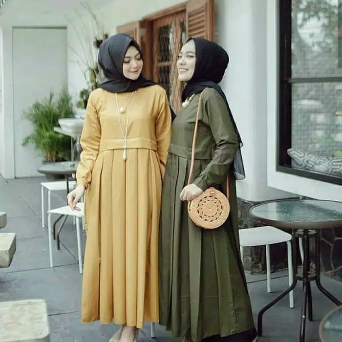 Miori Dress - Gamis RemajaProduk Dress Only