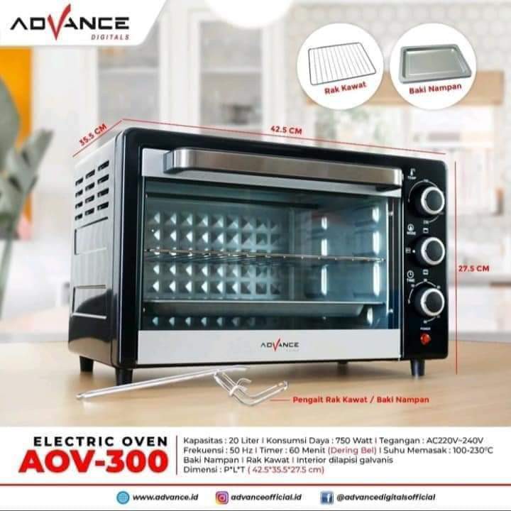 Oven Listrik Advance AOV-300