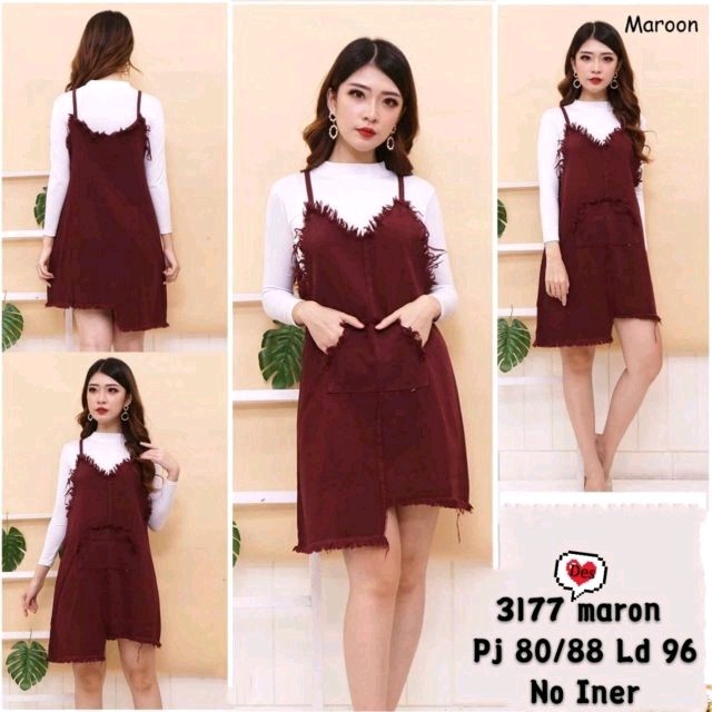 Overal 3177 Maroon