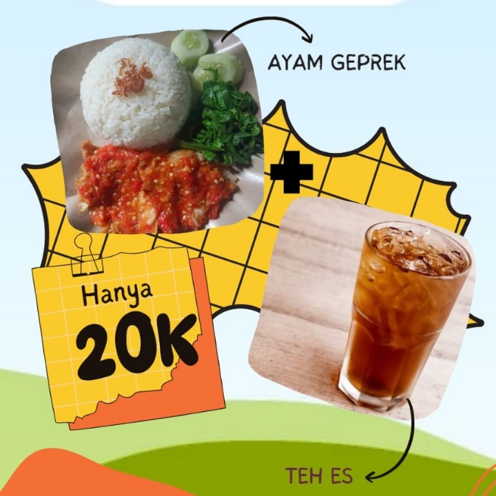 PAKET AYAM GEPREK