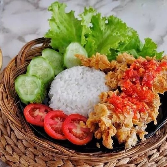PAKET AYAM GEPREK
