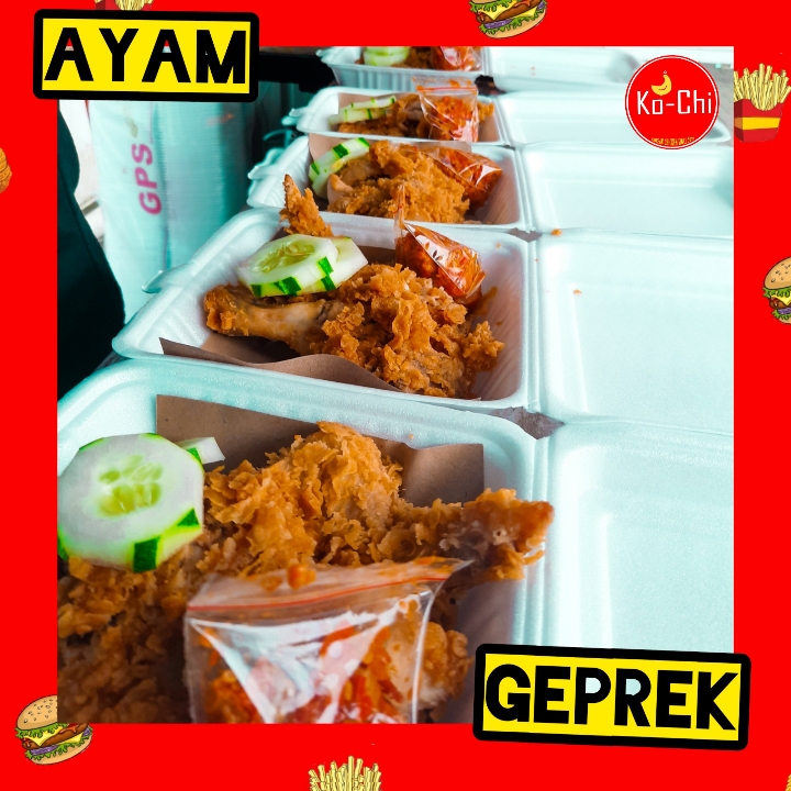 PAKET AYAM GEPREK