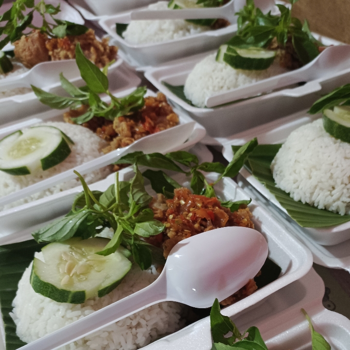 PAKET AYAM GEPREK 2