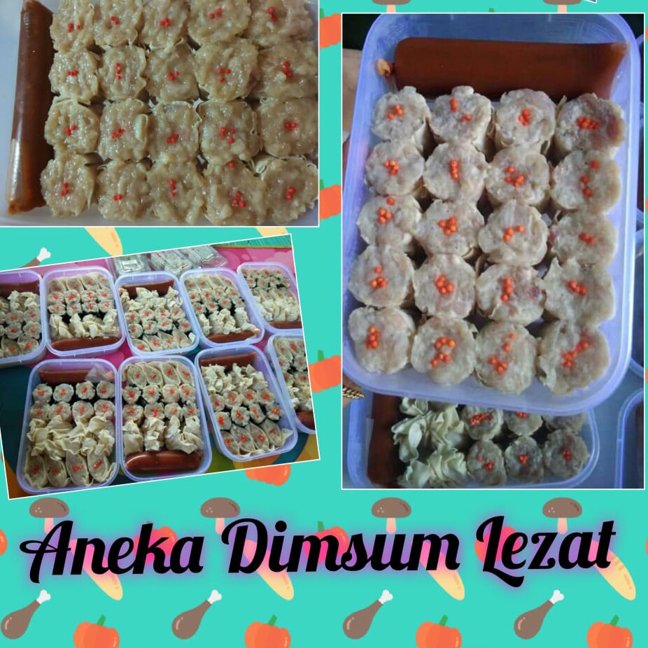 PAKET FROZEN FOOD PAKET DIMSUM AYAM ISI 20 BROWNIS 750 ML SALAD BUAH 2