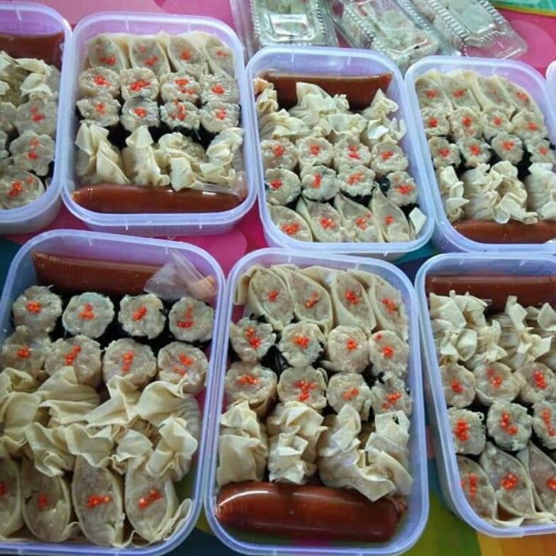 PAKET FROZEN FOOD PAKET DIMSUM RUMPUT LAUT ISI 16 BROWNIS 750 ML  ME 3