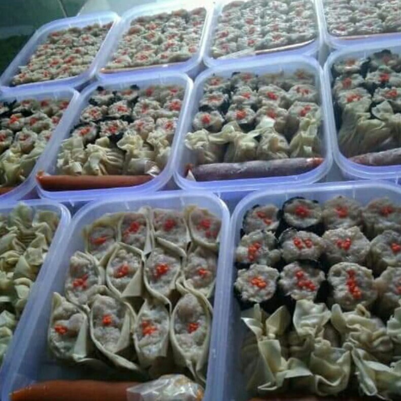 PAKET FROZEN FOOD PAKET DIMSUM UDANG ISI 12 PCS DIMSUM RUMPUT LAUT IS 2