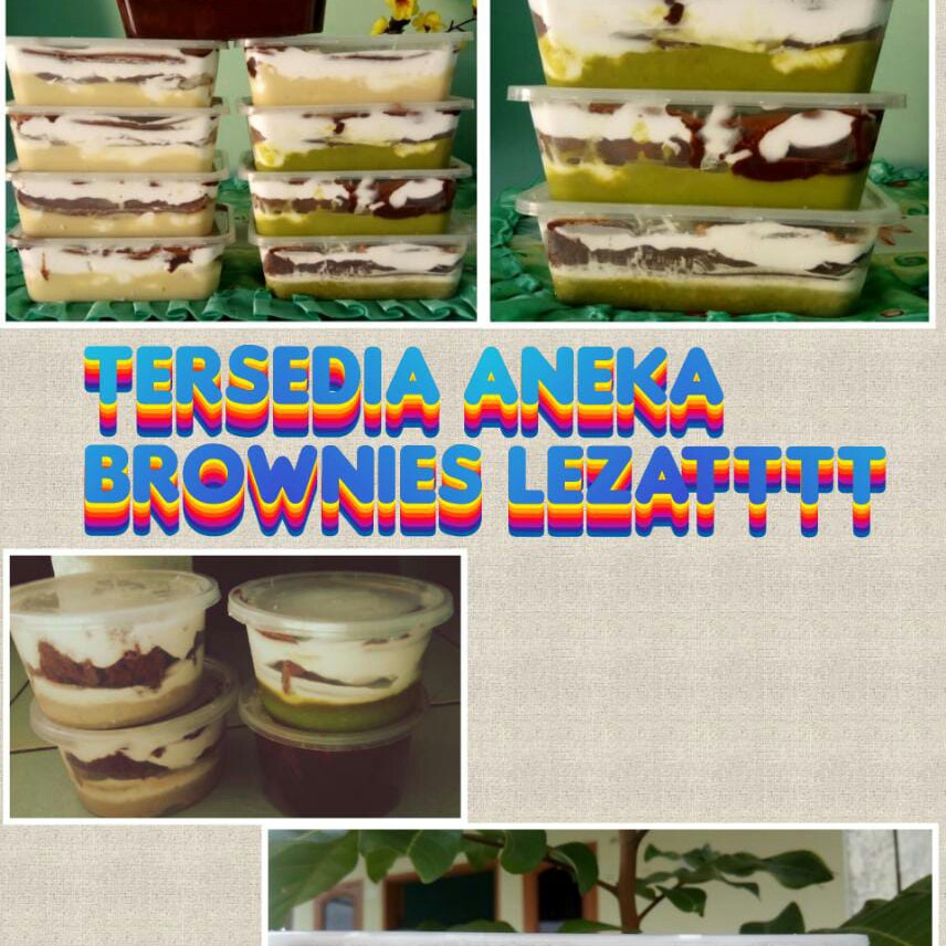 PAKET FROZEN FOOD PAKET SALAD BUAH 300 ML  BROWNIS 750 ML MERK DAPUR