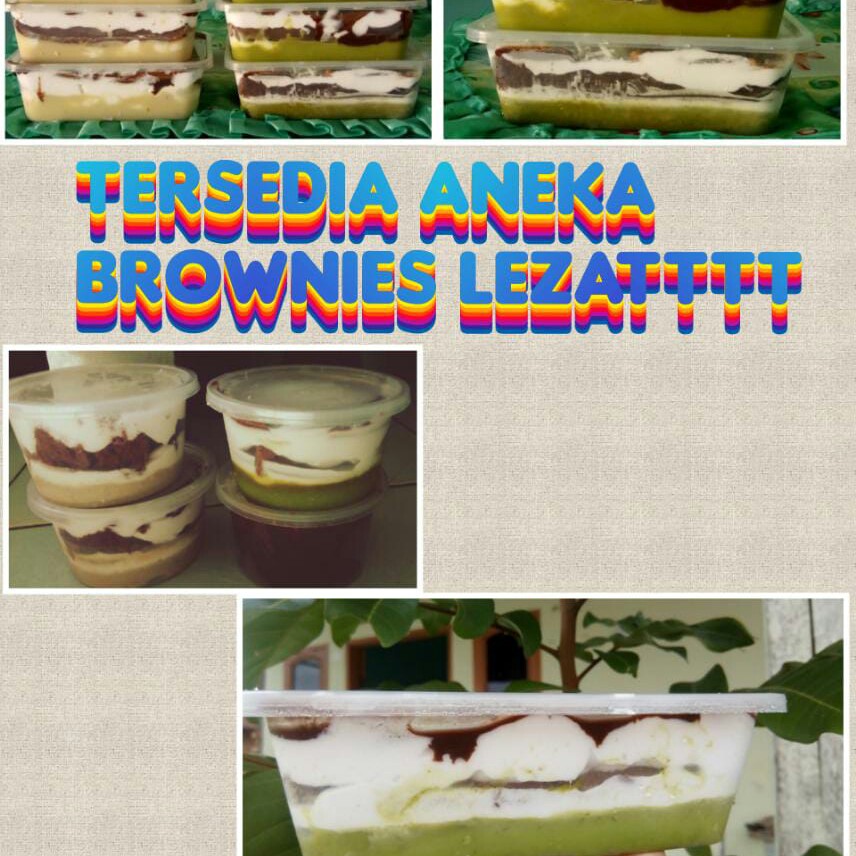 PAKET FROZEN FOOD PAKET SALAD BUAH 300 ML BROWNIS 300 ML MERK DAPUR R