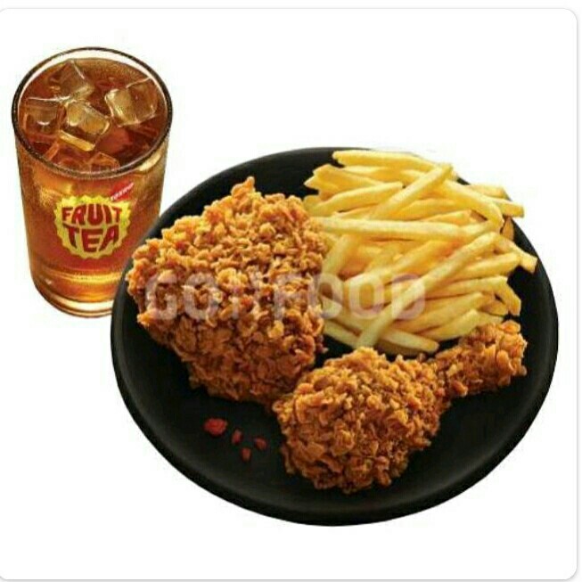 PAKET PANAS 2 WITH FRIES MEDIUM