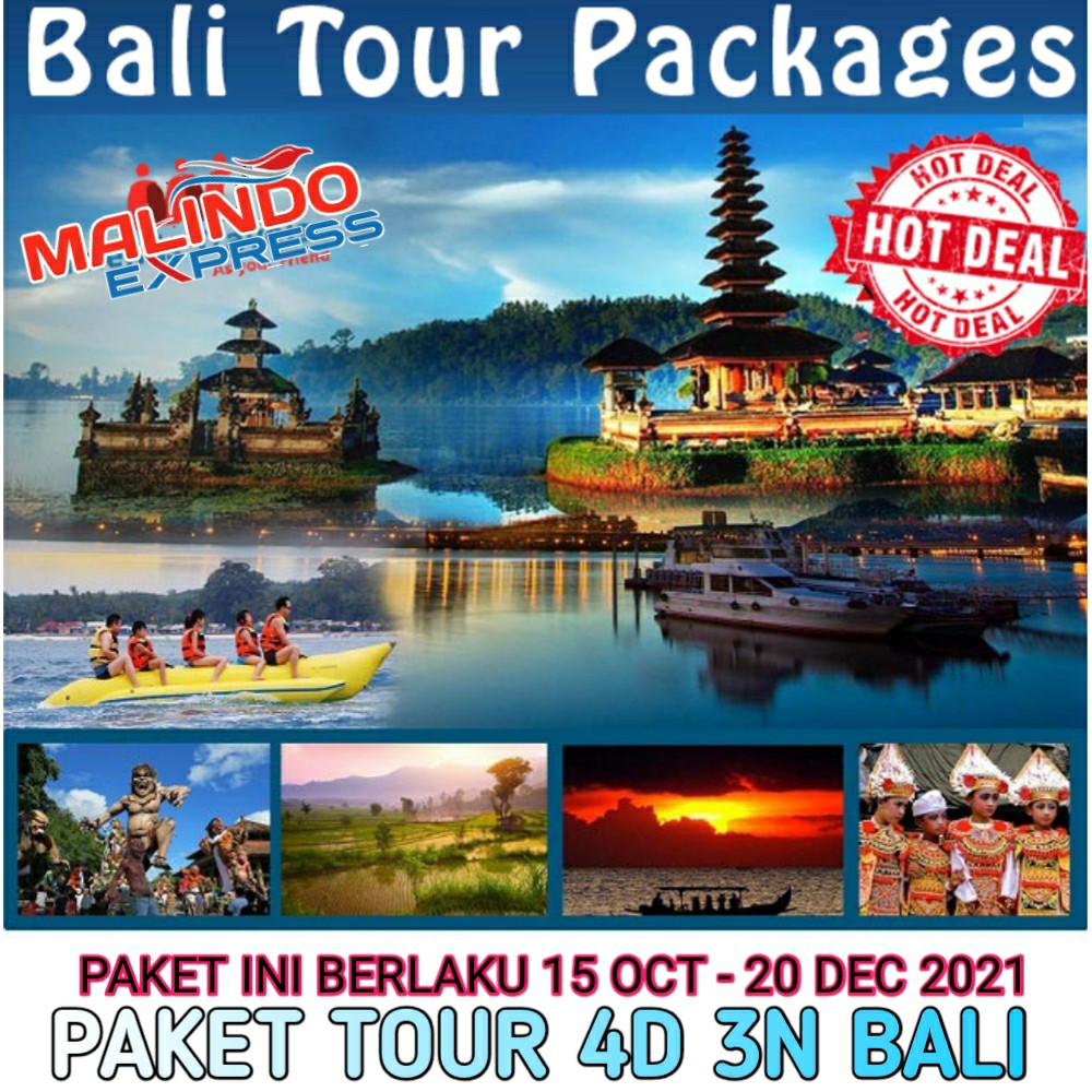 PAKET TOUR 4D 3N BALI