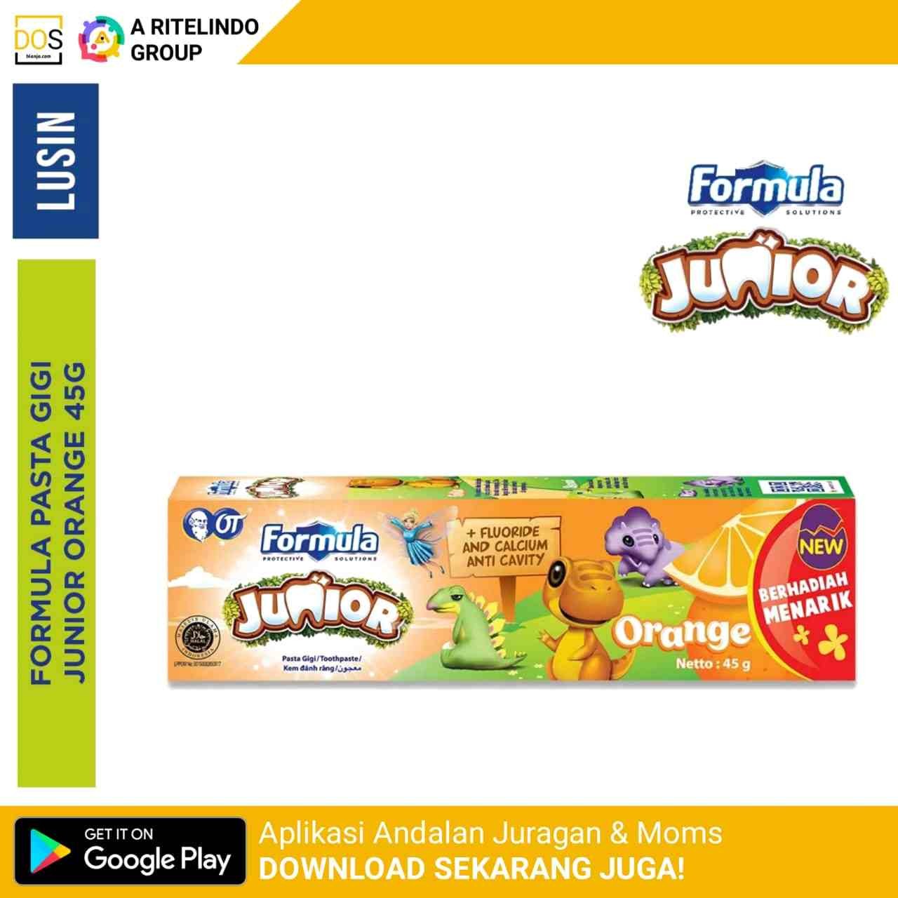 PASTA GIGI FORMULA JUNIOR ORANGE