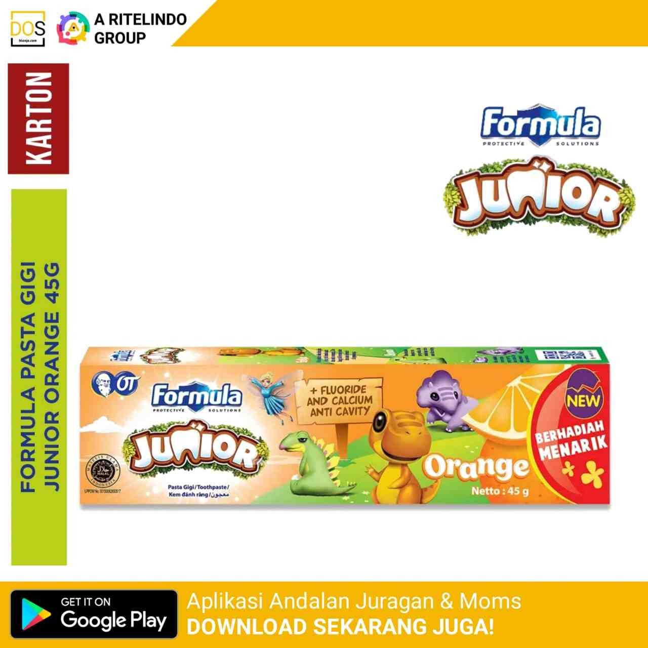 PASTA GIGI ORANGE JUNIOR