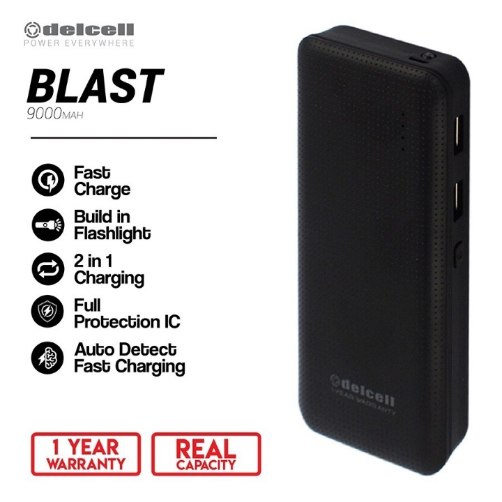 PB Dellcell Original 9000Mah