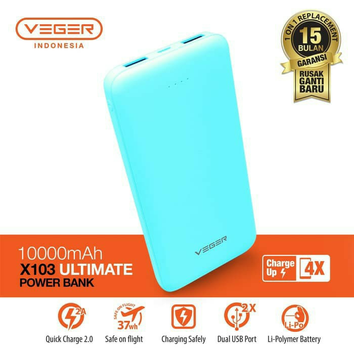 PB Veger 10000 mAh X103 2