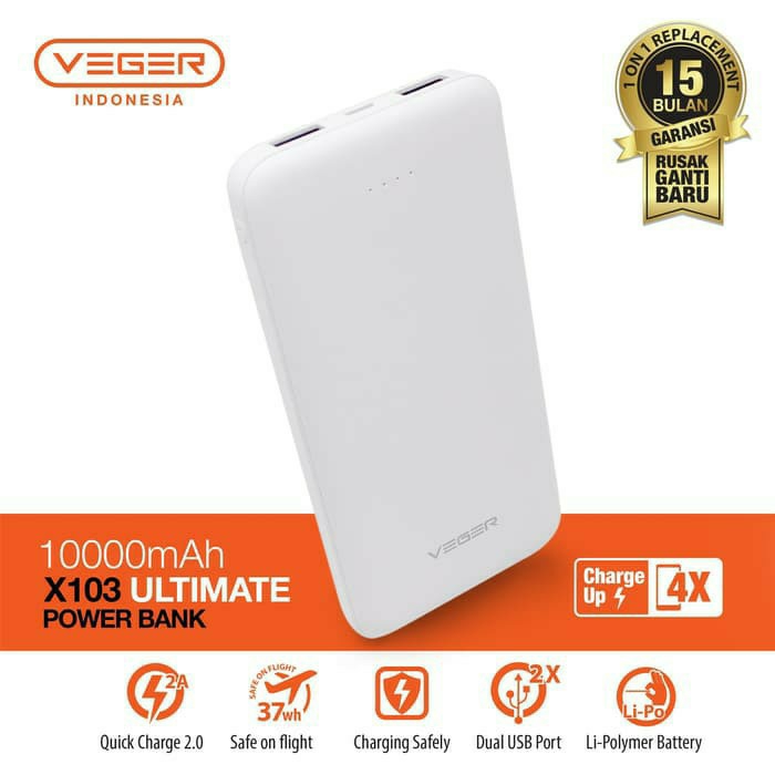 PB Veger 10000 mAh X103 4