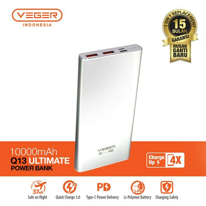 PB Veger Quick Charge 3A Q13 3