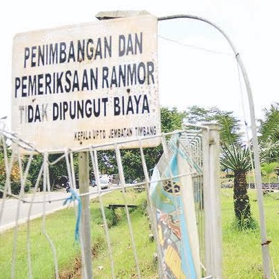 PELAYANAN JEMBATAN TIMBANG BALIKPAPAN