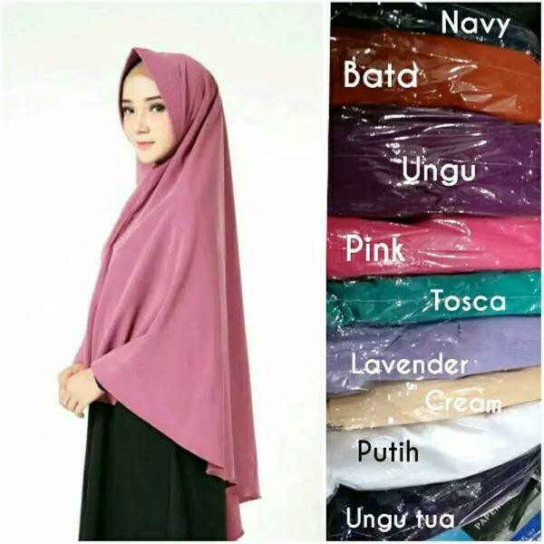 PENGUIN SYARI PET JUMBO ANTEM HIJAB JILBAB KHIMAR INSTANT BERGO KERUDU