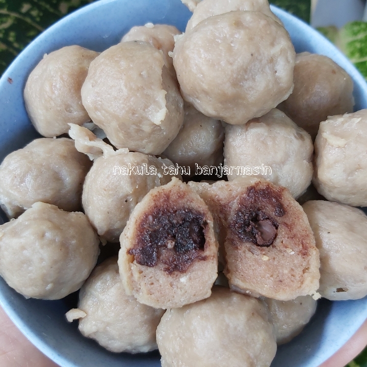 PENTOL DAGING SAPI ISI COKLAT