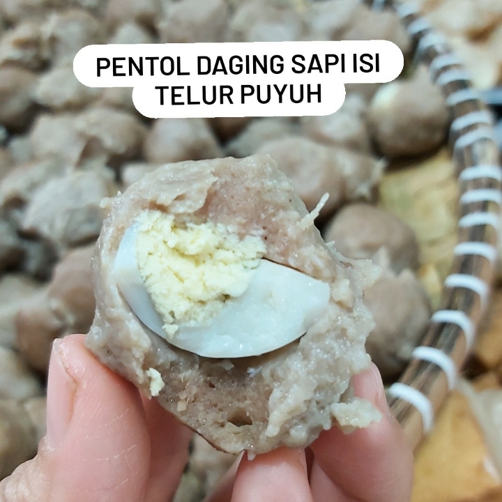 PENTOL DAGING SAPI ISI TELUR PUYUH 3