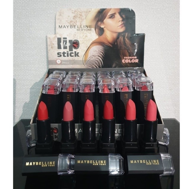 PERBOX LIPSTICK MAYBELINE BLACK