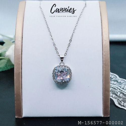 PERHIASAN WANITA KALUNG LIONTIN ZICRON