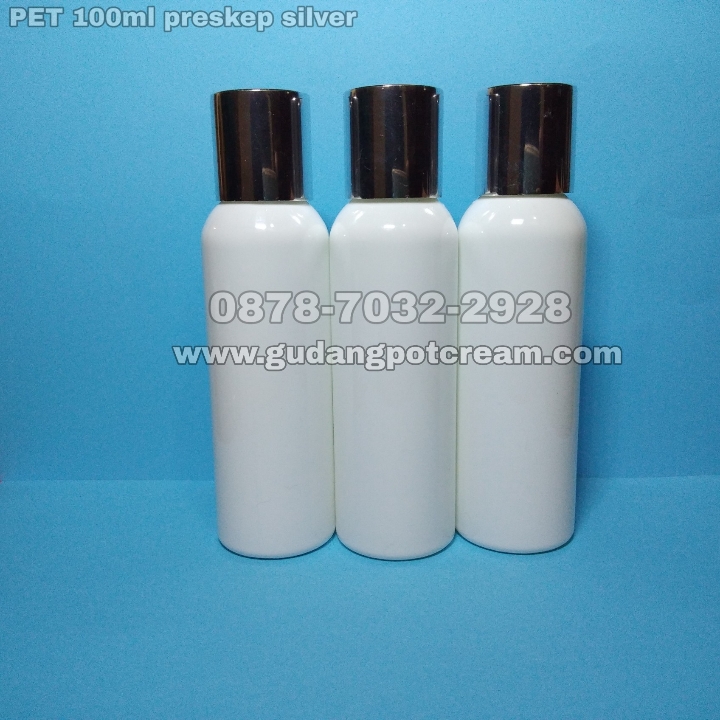 PET 100 Ml Preskep Silver 