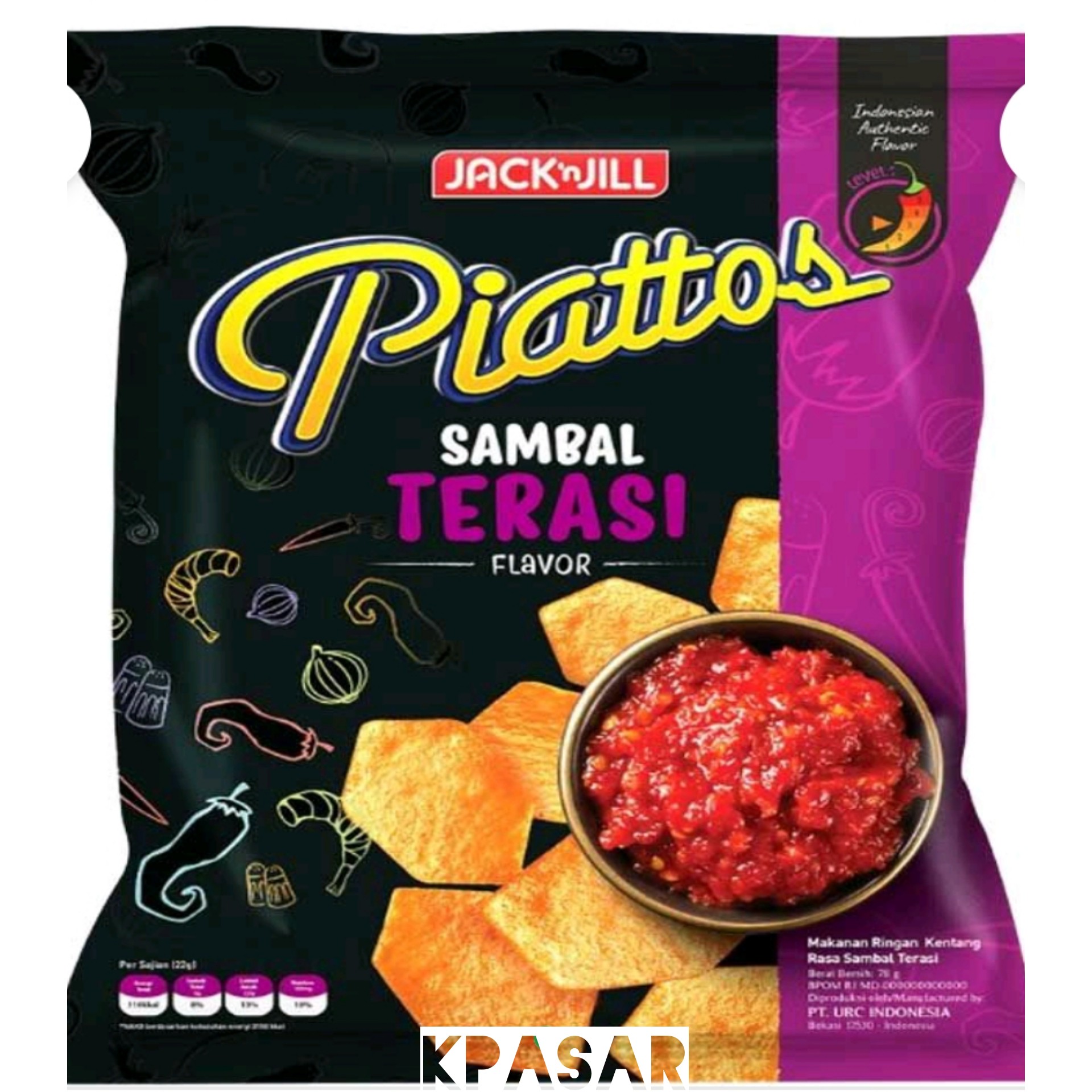 PIATOS RASA SAMBAL TRASI