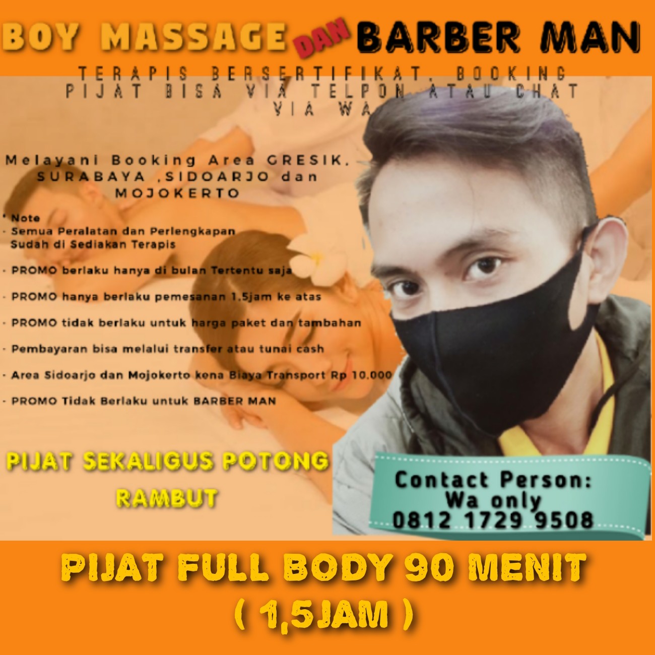 PIJAT FULL BODY 90MENIT