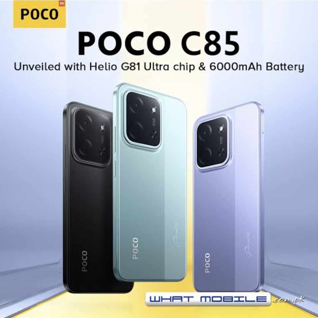 POCO C85 RAM 8GB ROM 256GB 2