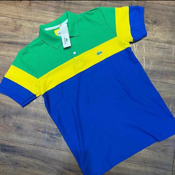 POLO SHIRT LACOSTE 3TONE