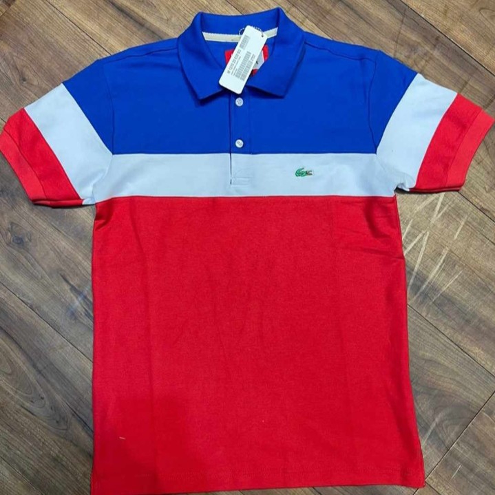 POLO SHIRT LACOSTE 3TONE