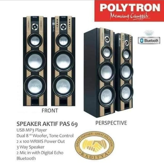 POLYTRON SPEAKER AKTIF