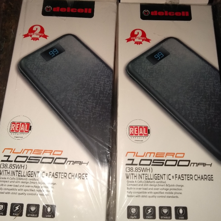 POWER BANK DELCELL NUMERO 10500
