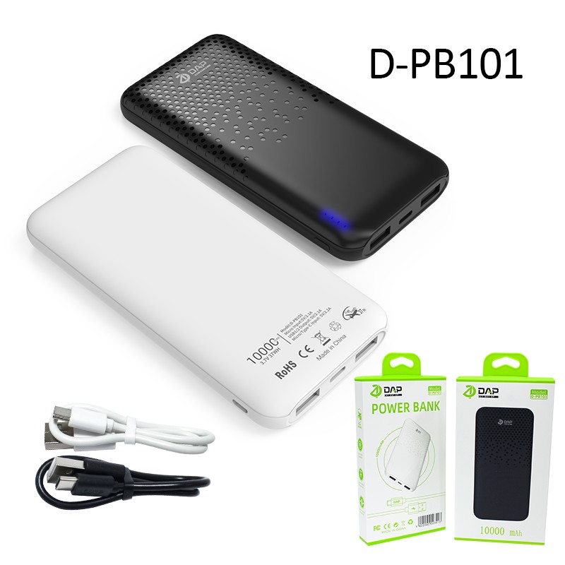 POWERBANK DAP D-PB101W 10000mAh 2
