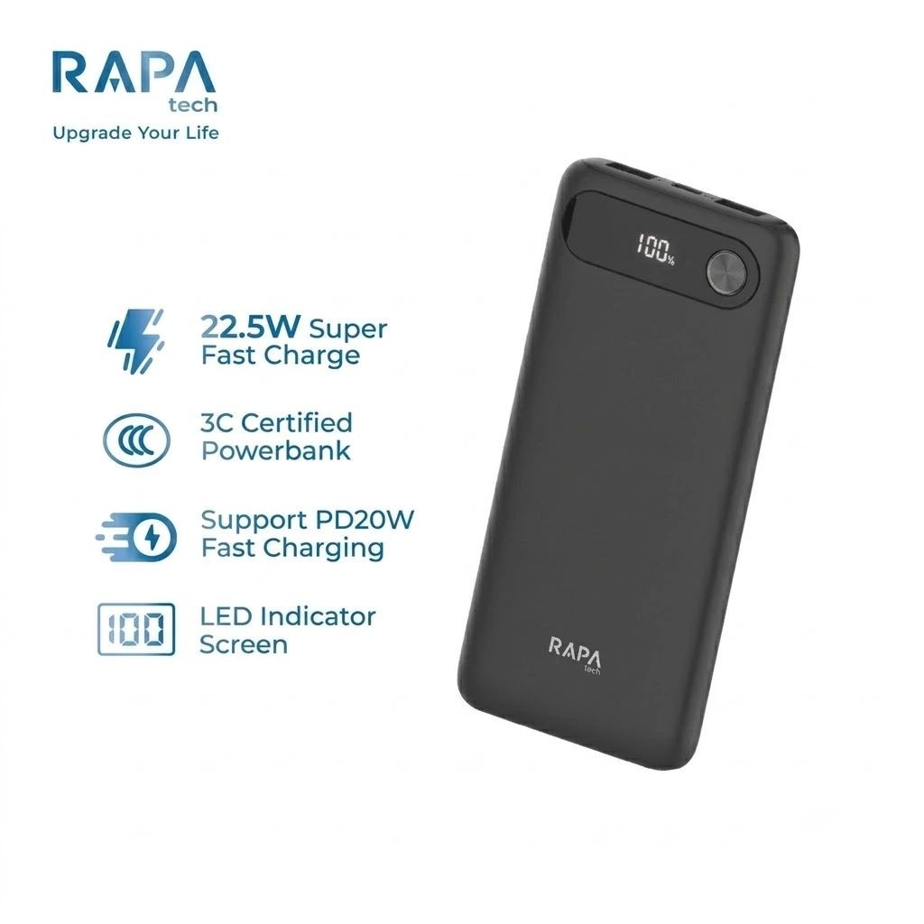 POWERBANK RAPA LX22 C 10000mAh 4