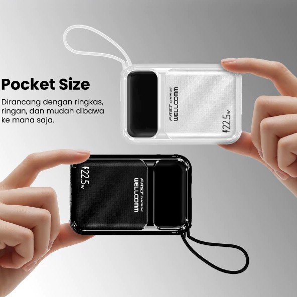 POWERBANK WELLCOME LA100 10000mAh 4