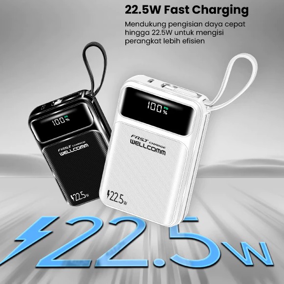 POWERBANK WELLCOME LA200 20000mAh 4