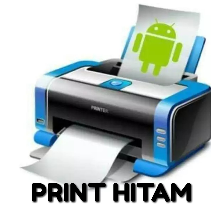 PRINT HITAM PUTIH