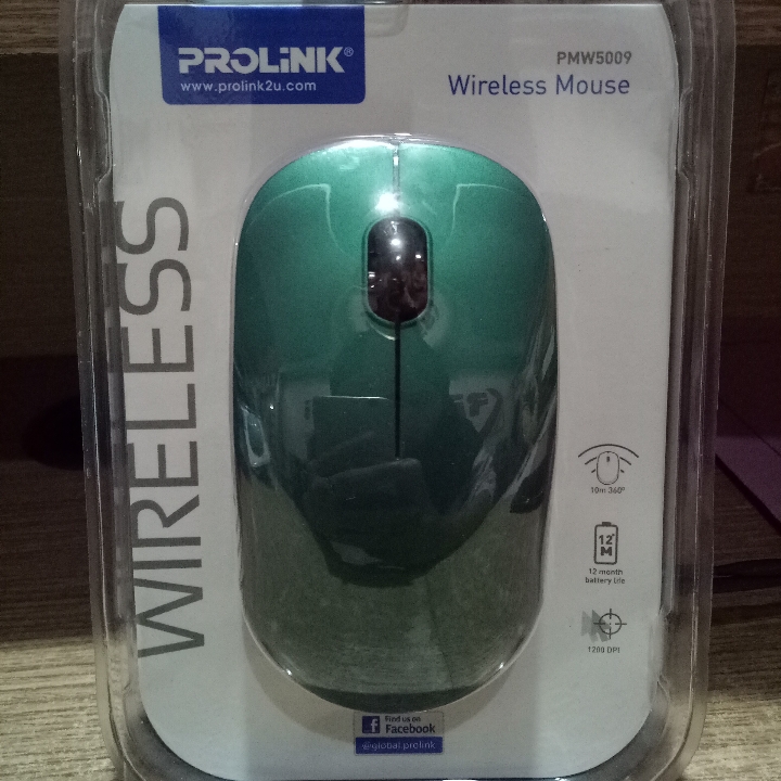 PROLINK MOUSE WIRELESS PMW-5009